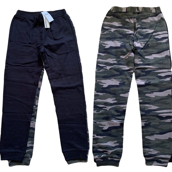 Federation New With Tags Joggers Sweatpants Track Pants 2 Pair Bundle  Size 14 - Picture 1 of 11